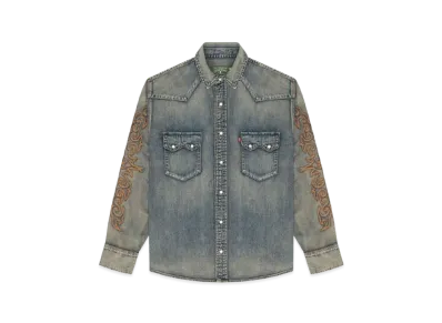 LEVI'S x Denim Tears Western Cotton Stitch Denim Shirt