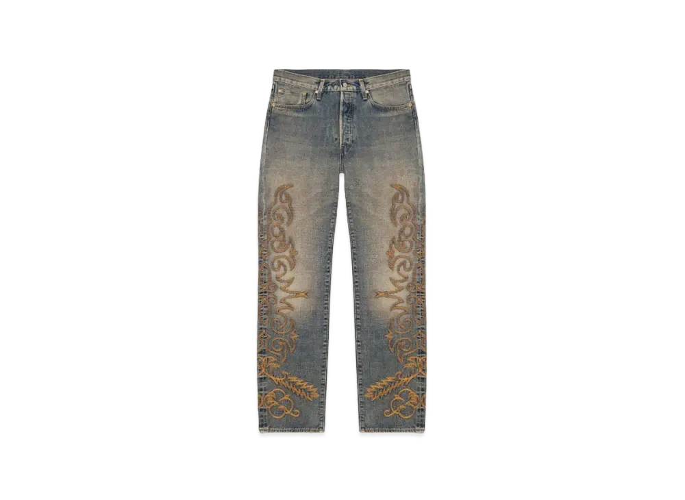 DENIM TEARS W31 L32ブラック オレンジ デニム 楽天市場】DENIM TEARS(デニムティアーズ) サイズ:31 ×LEVIS