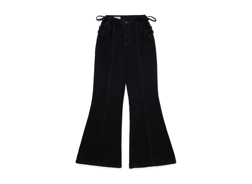 LEVI'S X Barbie Ferreira Lace Up Flare "Black"