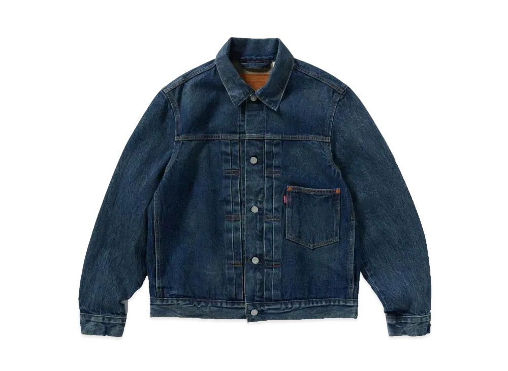 LEVI'S x EDIFICE Type1 Trucker Jacket "Dark Indigo"