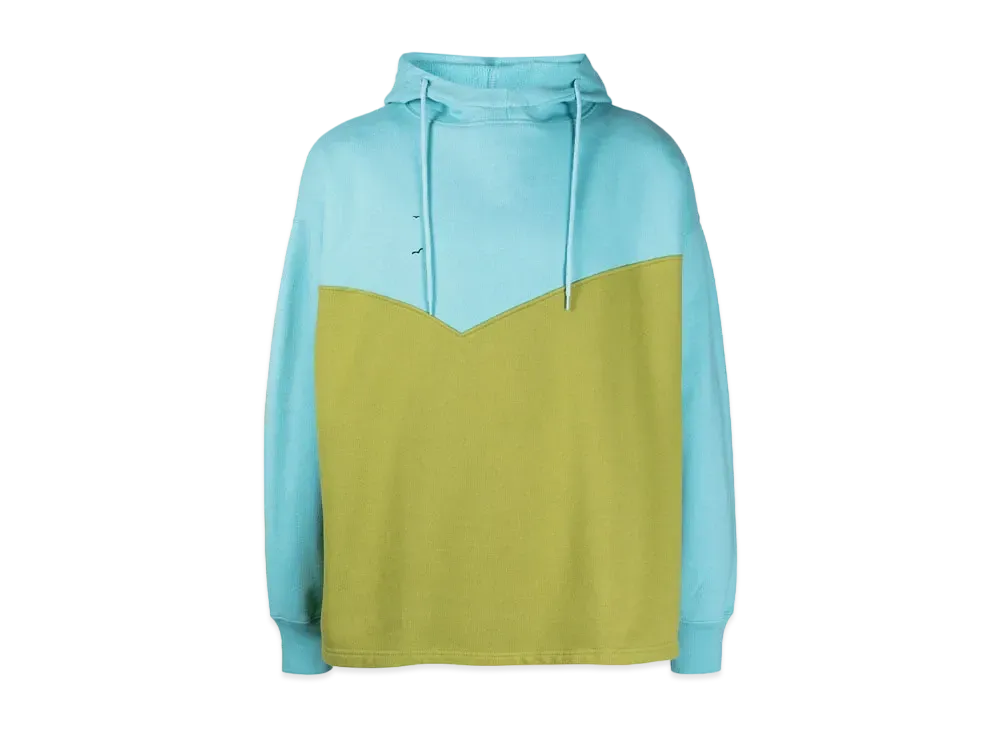 LEVI'S Made & Crafted 80'S Delightful Pullover Hoodie "Blue/Green"