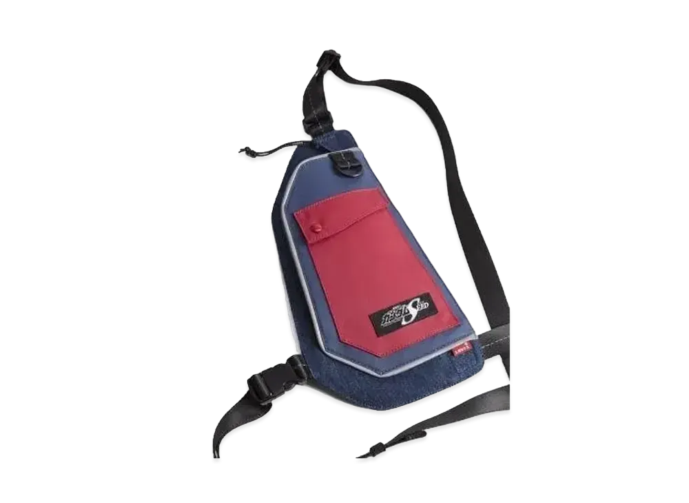 LEVI'S x Mobile Suit Gundam SEED Harness Bag "Blue/Red"