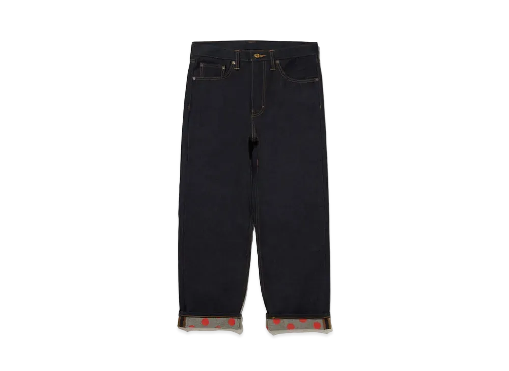 LEVI'S 2024AW Skate Tricolor Special Buggy 5 Pocket New Rigid Gold "Dark Indigo"
