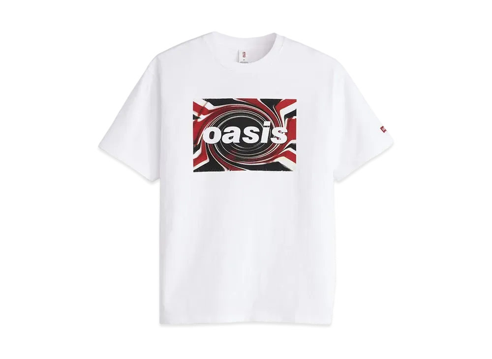 LEVI'S x Oasis Union Jack "White"