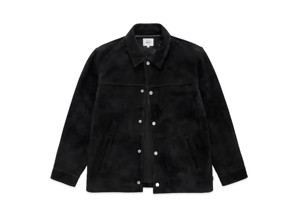 LEVI'S x JJJJound Suede Coach Jacket "Black"