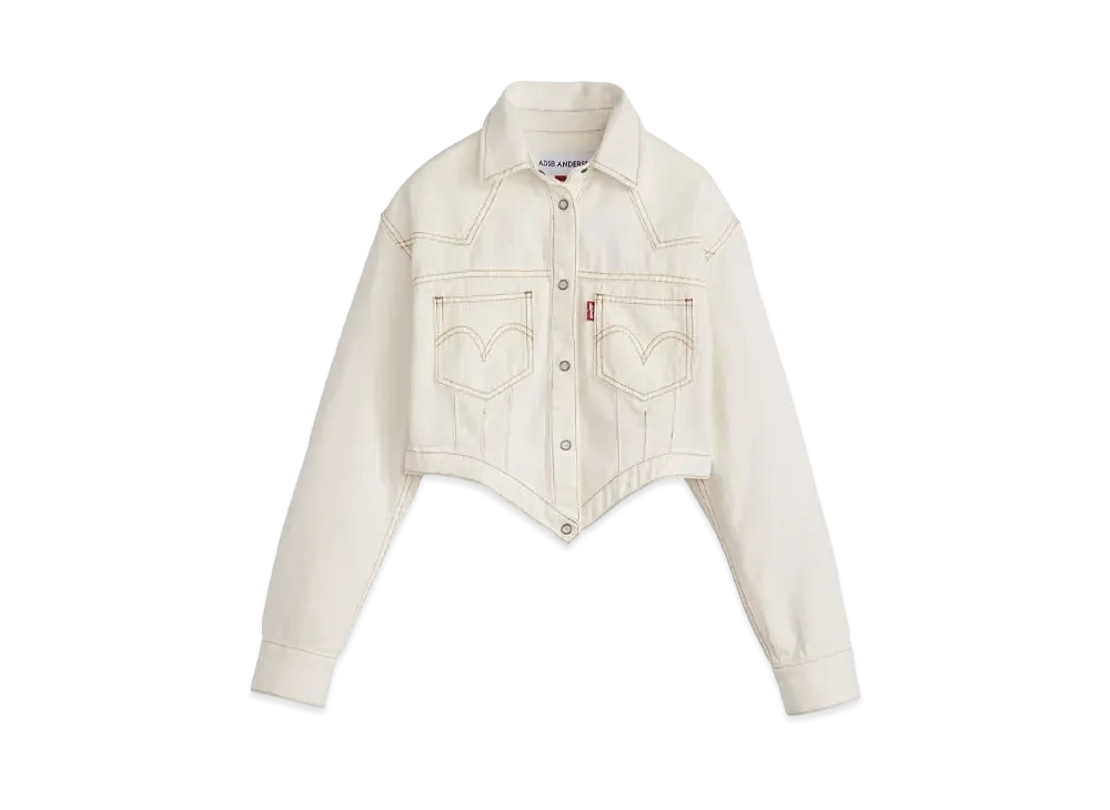 LEVI'S x ADSB ANDERSSON BELL Cinched Blouse "Ecru"