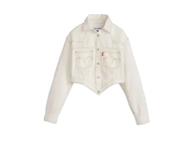 LEVI'S x ADSB ANDERSSON BELL Cinched Blouse "Ecru"