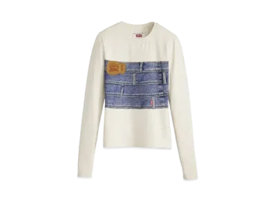 LEVI'S x ADSB ANDERSSON BELL Second Skin Top #1 "Denim Print"