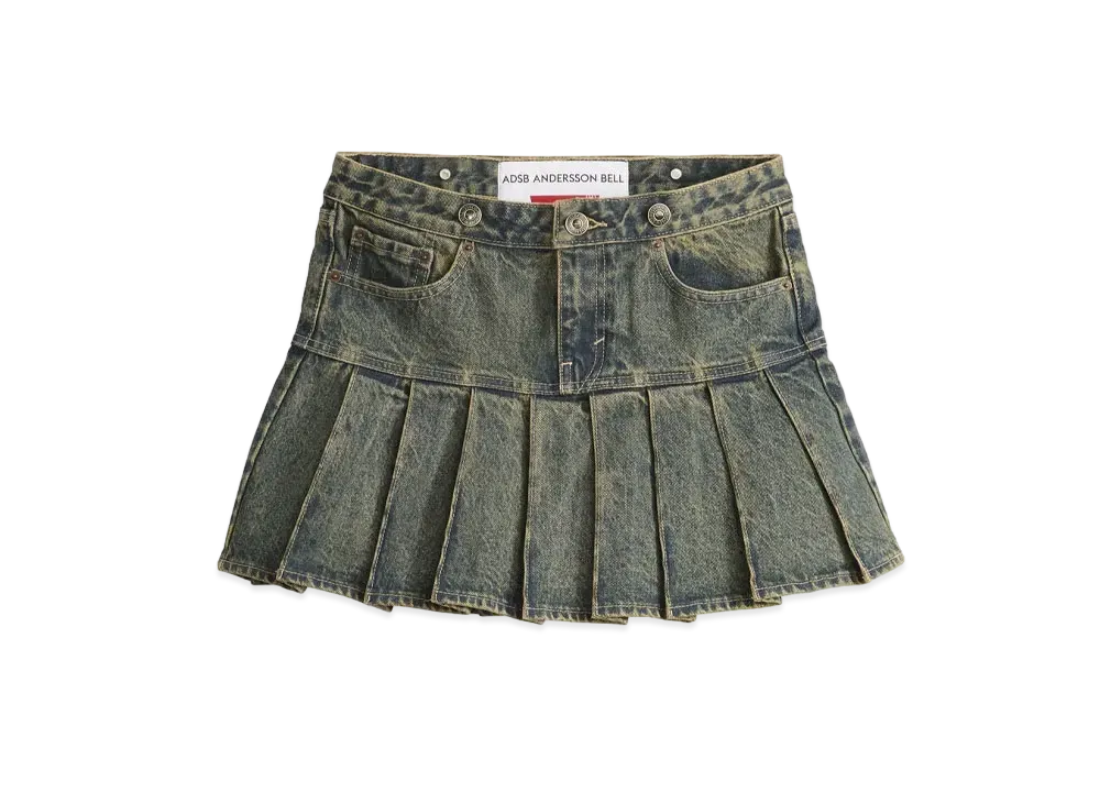 LEVI'S x ADSB ANDERSSON BELL Pleated Skirt "Indigo"