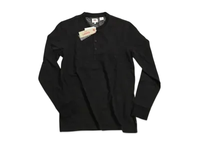 LEVI'S Long Sleeve Henley Neck Shirt 27560-0006 "Black"
