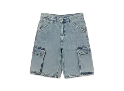 LEVI'S 478 Baggy Cargo Shorts "Light Indigo"