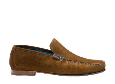 Loake Nicholson F Fit "Polo Suede" Rubber Sole