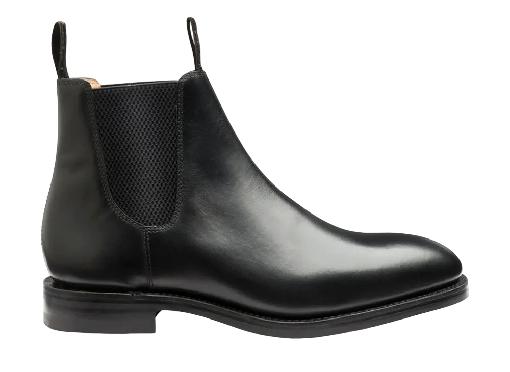 Loake Chatsworth G Fit "Black" Dainite, Rubber Sole