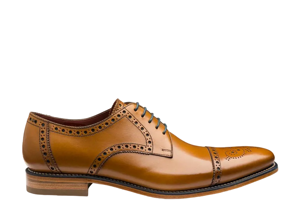 Loake Foley F Fit "Tan" Leather Sole