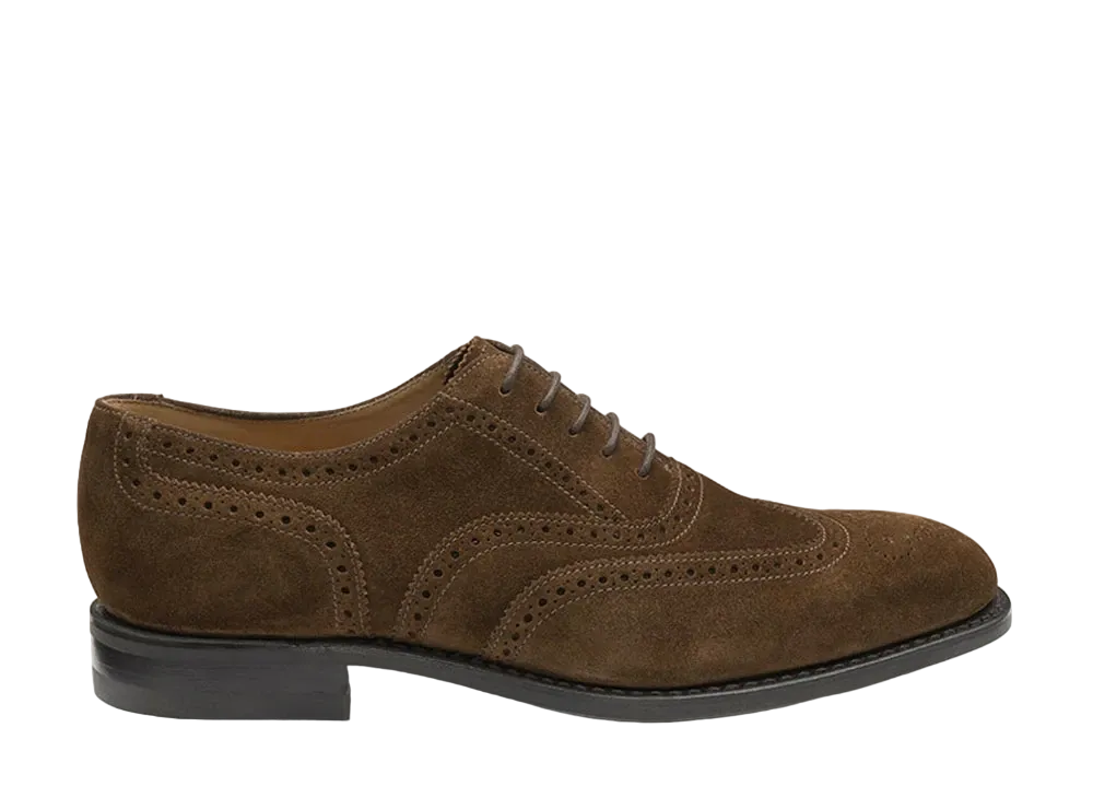 Loake 302 G Fit "Brown Suede" Rubber Sole