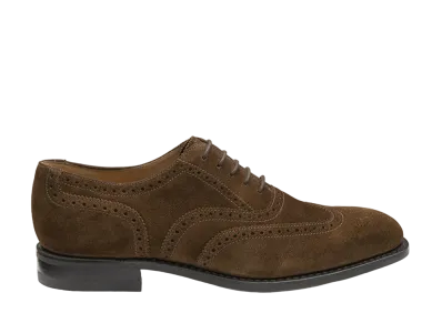 Loake 302 G Fit "Brown Suede" Rubber Sole