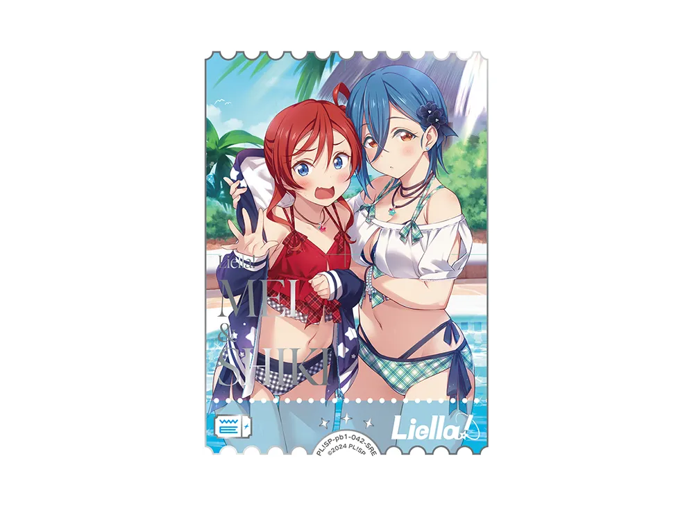 米女メイ&若菜四季 SRE [PL!SP-pb1-042-SRE](プレミアムブースター「ラブライブ!スーパースター!!」)