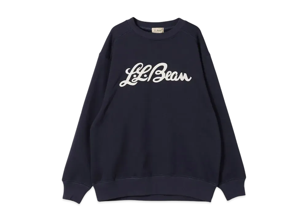 L.L.Bean Winthrop Crewneck Sweatshirt "Navy"