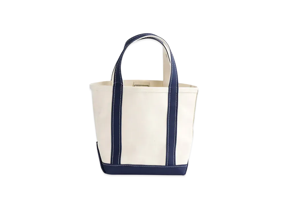 L.L.Bean Boat and Tote Bag, Open-Top S Boat and Tote Bag Open Top Small "Blue Trim"