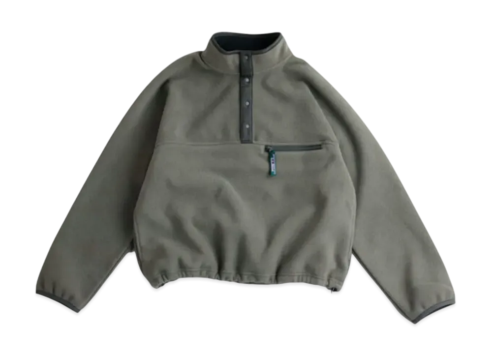 L.L.Bean Women's Solon Fleece Pullover "Foliage Green"