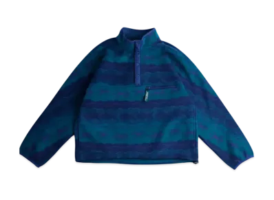 L.L.Bean Women's Solon Fleece Pullover "Gekko/Fish"