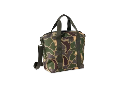 L.L.Bean Zip Hunter's Tote Bag With Strap Camo "Khaki Olive Camo"