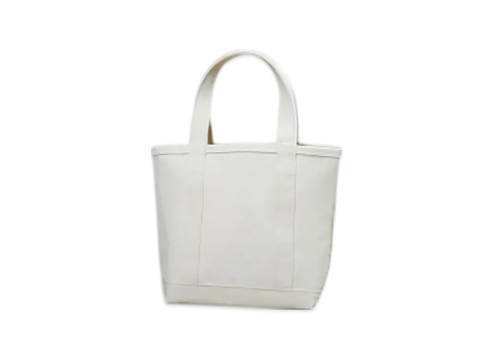 L.L.Bean Solid Boat And Tote Bag Small Made In USA "Natural"