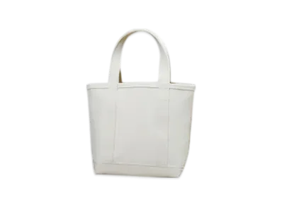 L.L.Bean Solid Boat And Tote Bag Small Made In USA "Natural"