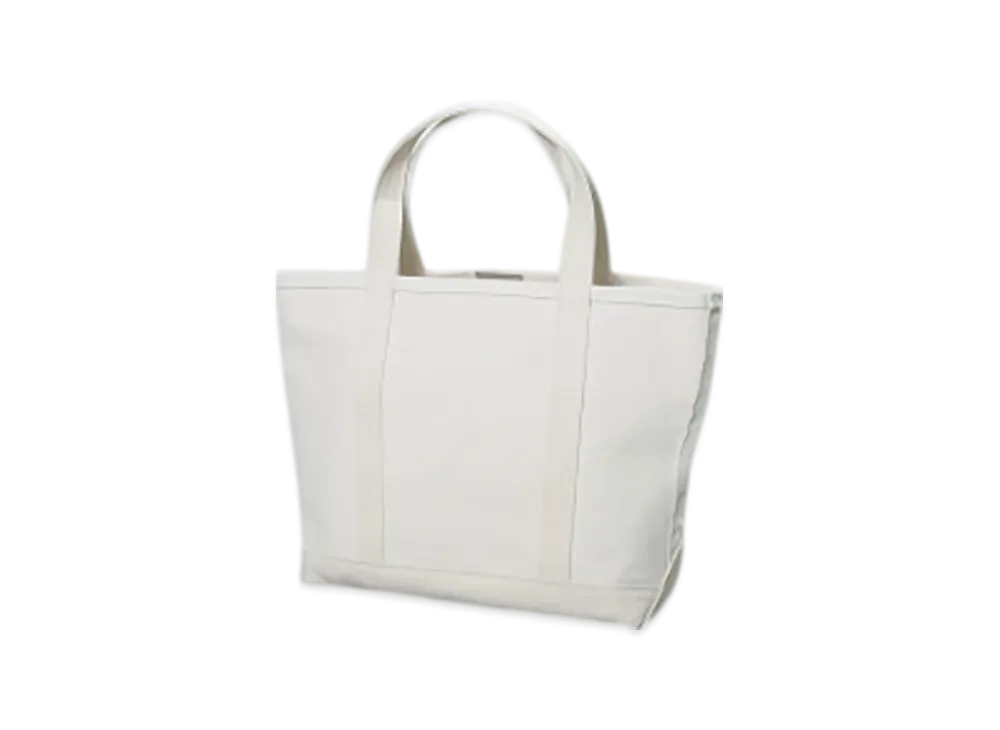 L.L.Bean Solid Boat And Tote Bag Medium Made In USA "Natural"