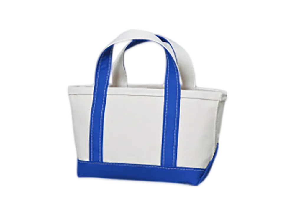 L.L.Bean Boat And Tote Bag Mini Made In USA "RegattaBlue"