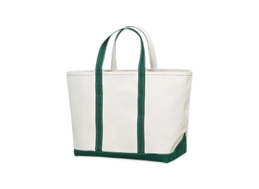 L.L.Bean Boat And Tote Bag Large Made In USA "DarkGreen"