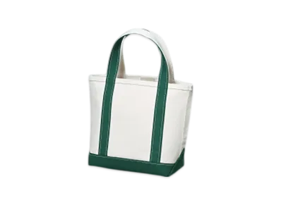 L.L.Bean Boat And Tote Bag Small Made In USA "DarkGreen"