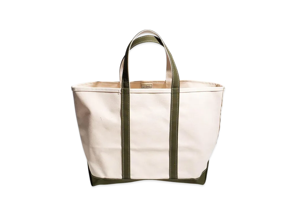 L.L.Bean Boat and Tote Bag Large Made in USA "Antique Olive"