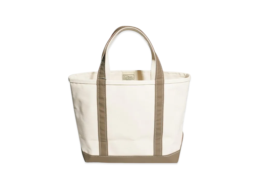 L.L.Bean Boat and Tote Bag Medium Made in USA "Fossil Brown"