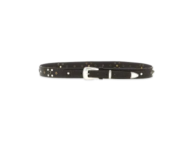 LEMAIRE 'Western' Belt "Brown"