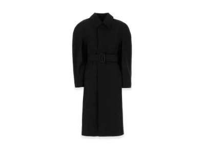 LEMAIRE Women's Wool Blend Coat "Slate/Blue"