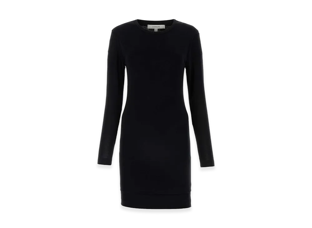 LEMAIRE Women's Cotton Dress "Black"
