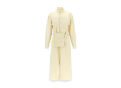 LEMAIRE Women's Cotton Dress "White"