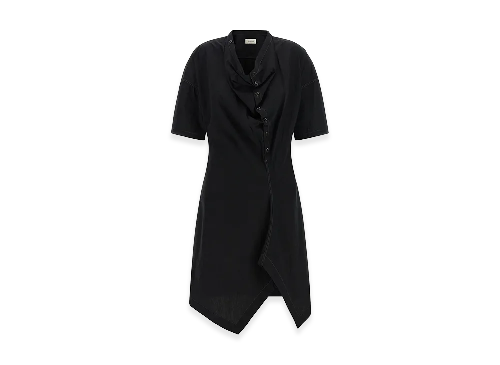 LEMAIRE Women's 'Soft Collar' Dress "Black"