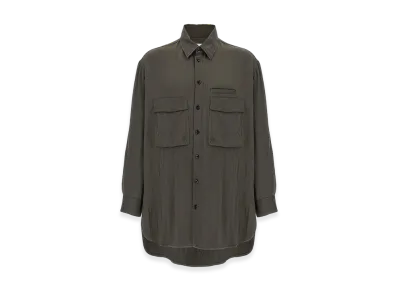 LEMAIRE 'Utility' Overshirt "Gray"