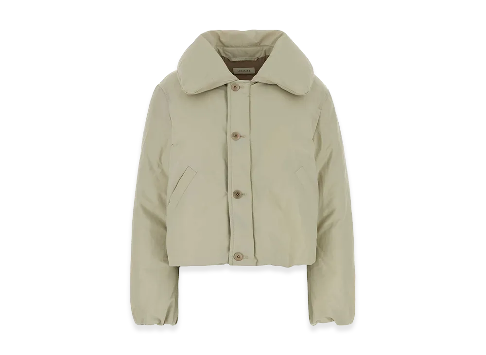 LEMAIRE Women's Down Jacket Filled Quilt "White"
