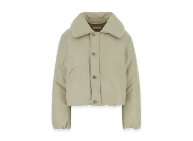 LEMAIRE Women's Down Jacket Filled Quilt "White"