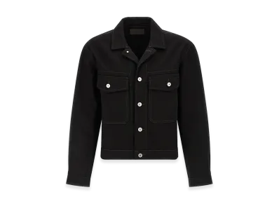 LEMAIRE 'Trucker' Jacket "Black"