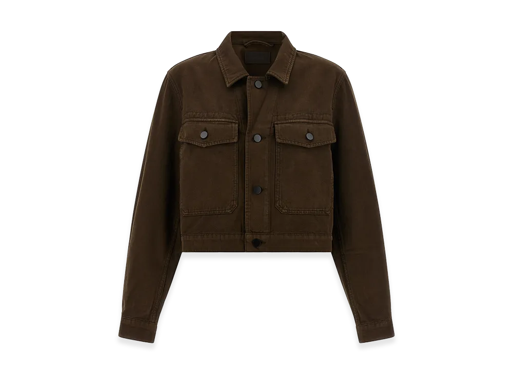 LEMAIRE Women's Blouson Crop "Brown"