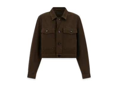 LEMAIRE Women's Blouson Crop "Brown"