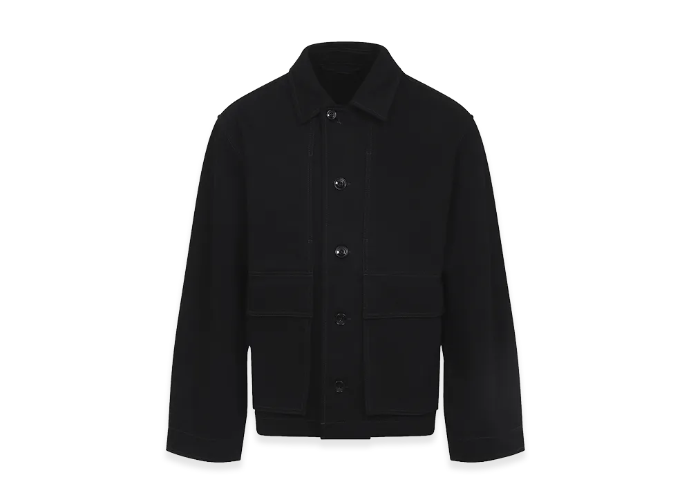 LEMAIRE 'Boxy' Jacket "Black"