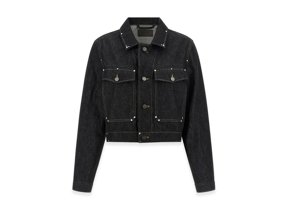 LEMAIRE Women's Denim Blouson "Black"
