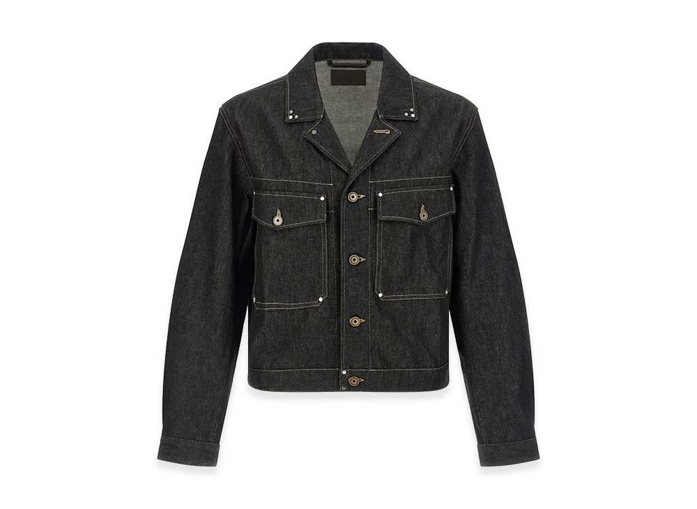 LEMAIRE 'Trucker' Jacket "Black"