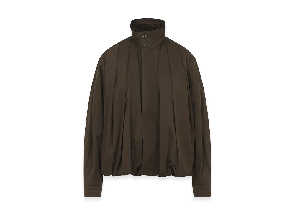 LEMAIRE Women's 'Soft Pleated' Jacket "Brown"
