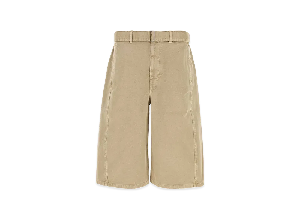LEMAIRE Denim Bermuda Shorts "Beige"